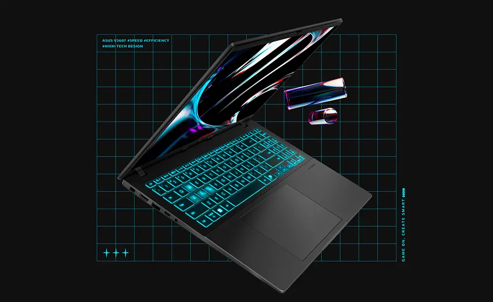 Notebook Asus V16 Gaming V3607VU-RP304W Notebook Asus V16 Gaming V3607VU-RP304W