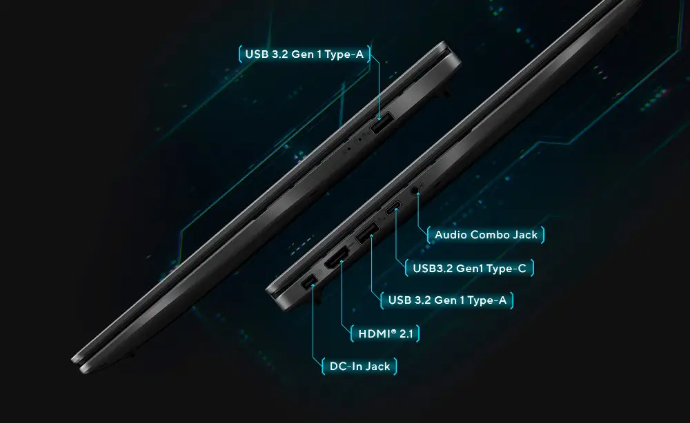 Notebook Asus V16 Gaming V3607VU-RP304W Notebook Asus V16 Gaming V3607VU-RP304W