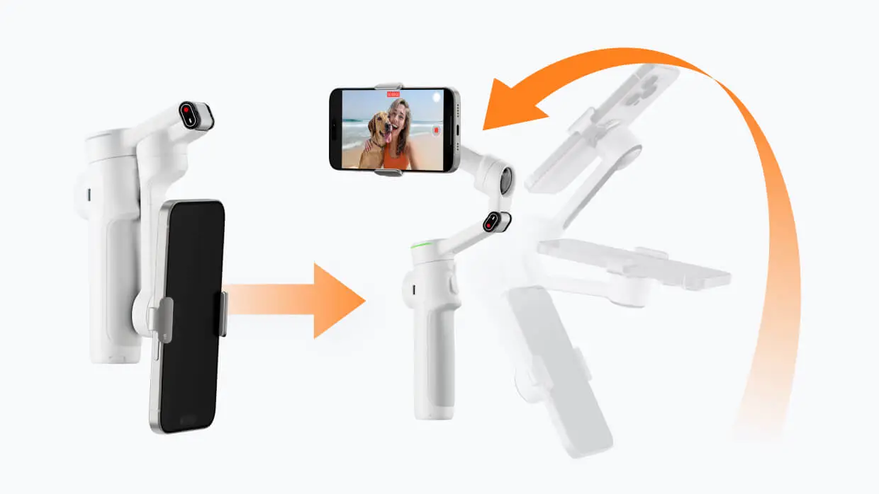 Insta360 Insta360 Flow 2 Pro Creator Stone Gray Bundle | pc Factory