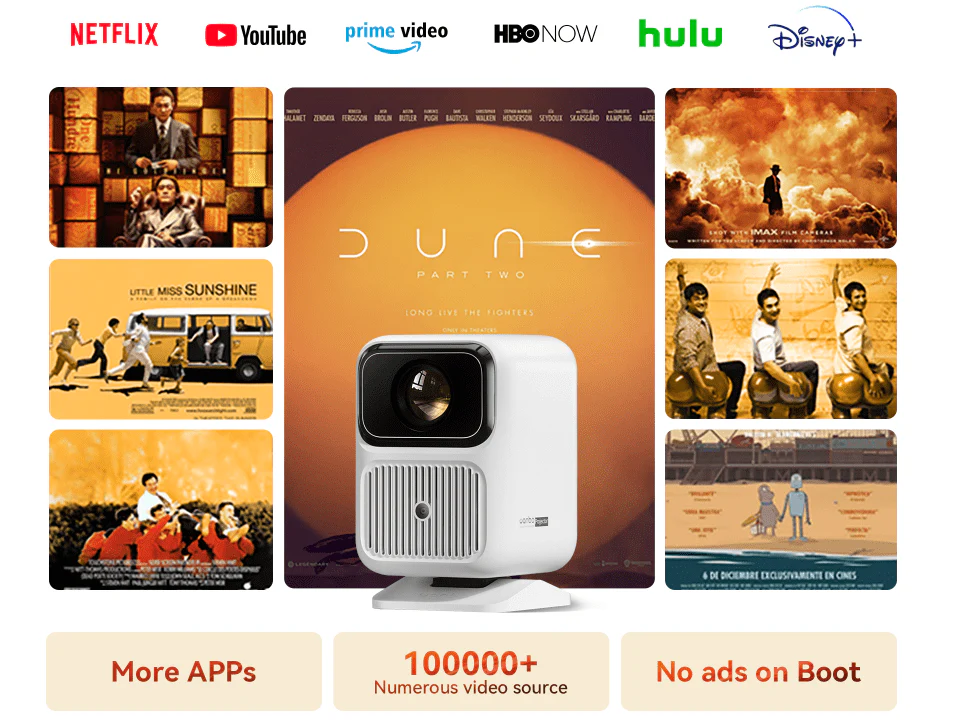 Proyector portátil Wanbo Dali 1