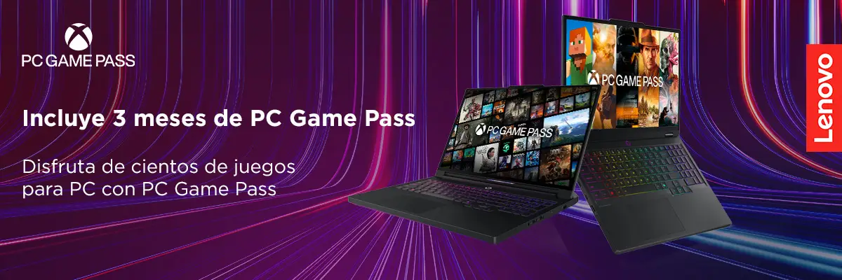 Notebook Lenovo Legion Pro 5 Gen 10 AMD PC Game Pass por 3 meses incluidos con tu equipo Lenovo