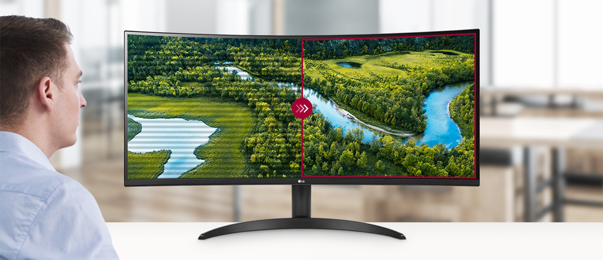 LG Monitor Curvo 34